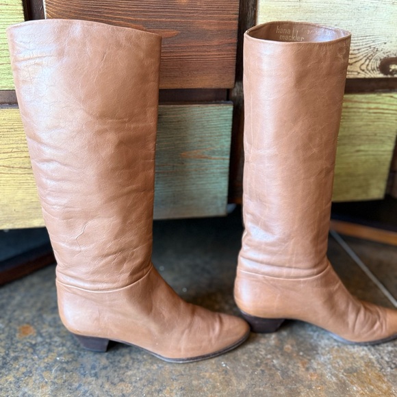Hana Mackler designer Italian made boots, Beautiful chic styling, vintage - Picture 9 of 14